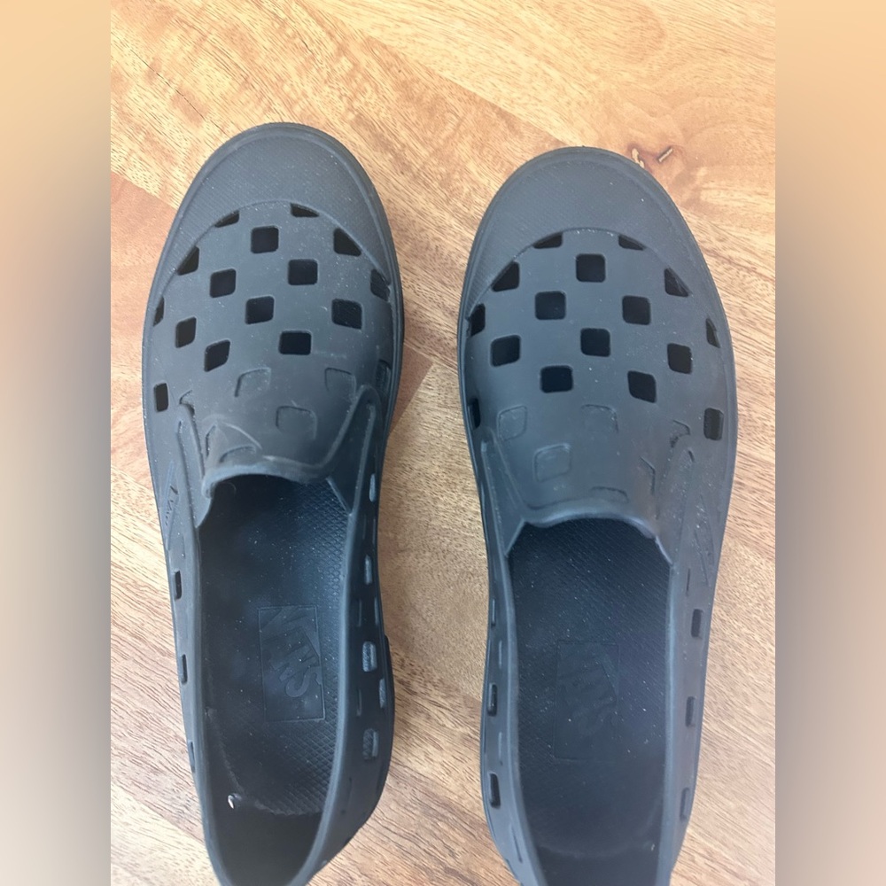 Vans women's Black Slip-Ons